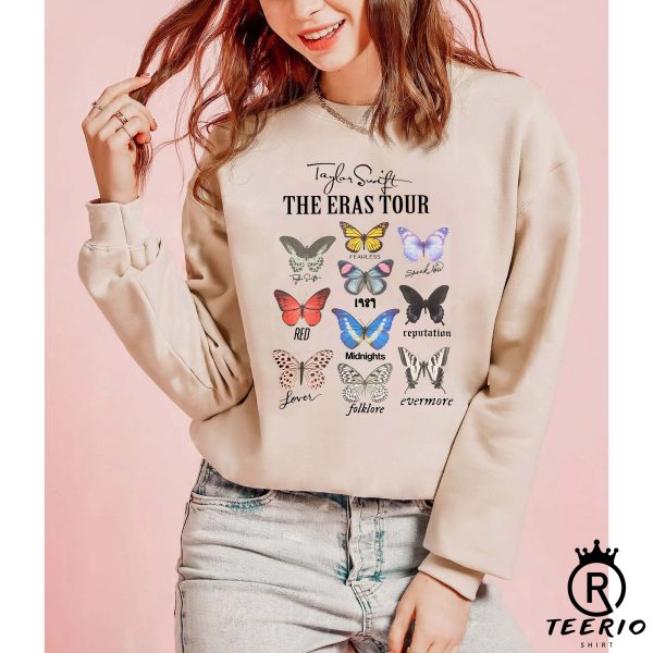 The Eras Tour Butterfly Vintage Shirt