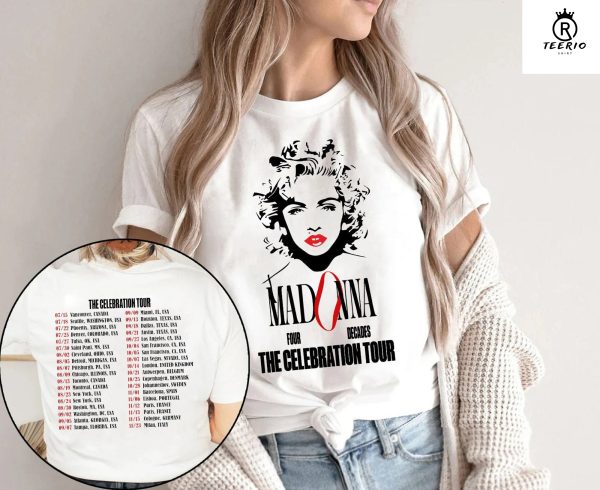 Madonna The Celebration Tour 2023 Shirt