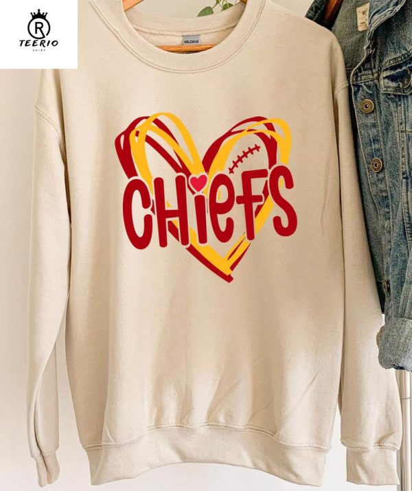 Vintage Kansas City Football Crewneck Sweatshirt, Kansas City Football Sweatshirt