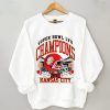 Vintage Kansas City Football Crewneck Sweatshirt, Kansas City Football Sweatshirt