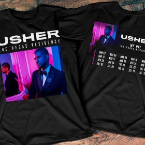 Usher My Way The Vegas Residency Tour 2023 T-Shirt