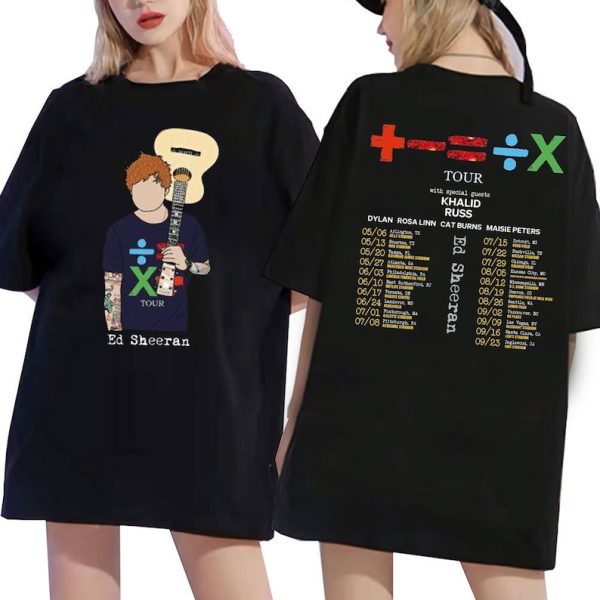 2023 Music Shirt, Ed S-h-e-e-r-a-n Tour 2023 Shirt