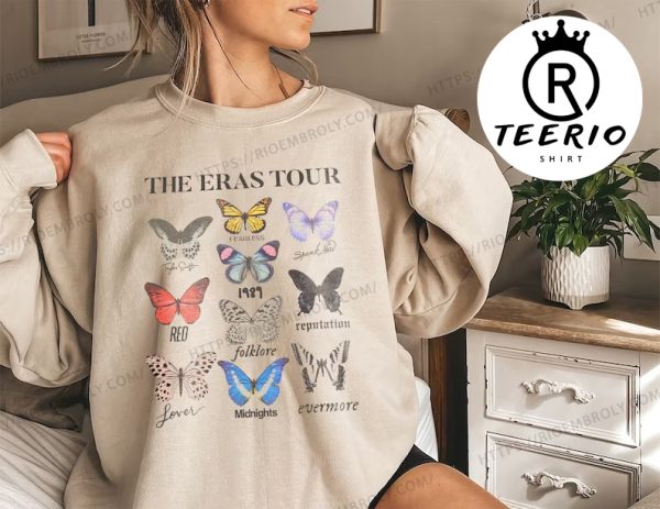 The Eras Tour Butterfly Vintage Shirt