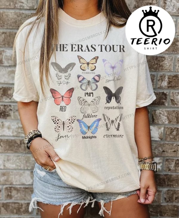 The Eras Tour Butterfly Vintage Shirt