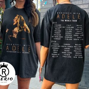 Weekends With Adele The World Tour 2023-2024 Shirt