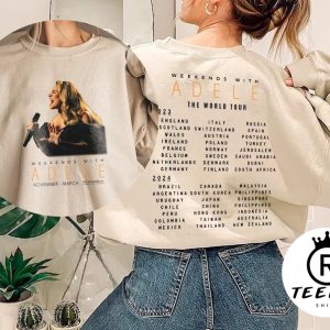 Weekends With Adele The World Tour 2023-2024 Shirt