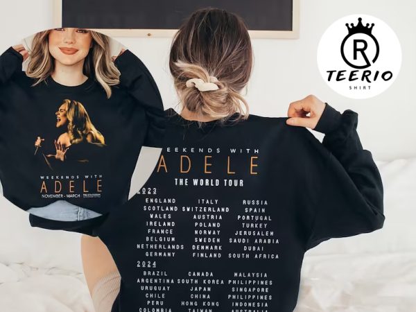 Weekends With Adele The World Tour 2023-2024 Shirt