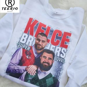 Kelce Superbowl Kelce Brothers Football Sweatshirt