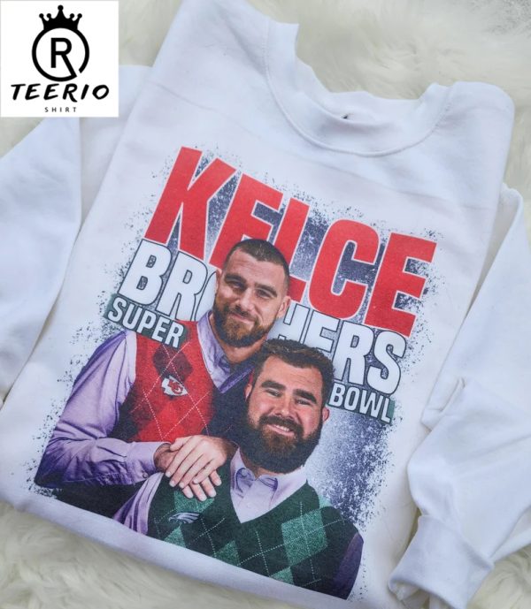 Kelce Superbowl Kelce Brothers Football Sweatshirt