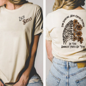 Zach Bryan Front and Back Printed Shirt