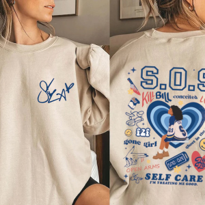 SZA SOS Full Tracklist Sweatshirt