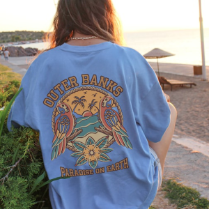 Aesthetic Shirt Outer Banks Crewneck Beach Shirt