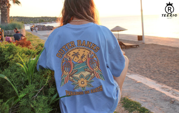 Aesthetic Shirt Outer Banks Crewneck Beach Shirt