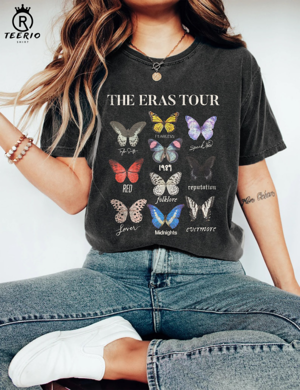 The Eras Tour Butterfly Vintage Shirt