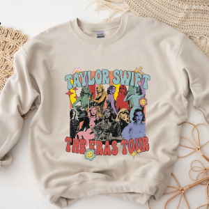 Vintage Taylor Eras TourTaylor The Eras Tour Sweatshirt