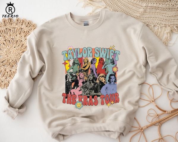 Vintage Taylor Eras TourTaylor The Eras Tour Sweatshirt