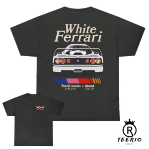 Frank Ocean BLOND WHITE FERRAR Shirt