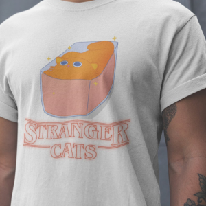 Stranger Cats Stranger Things t-shirt