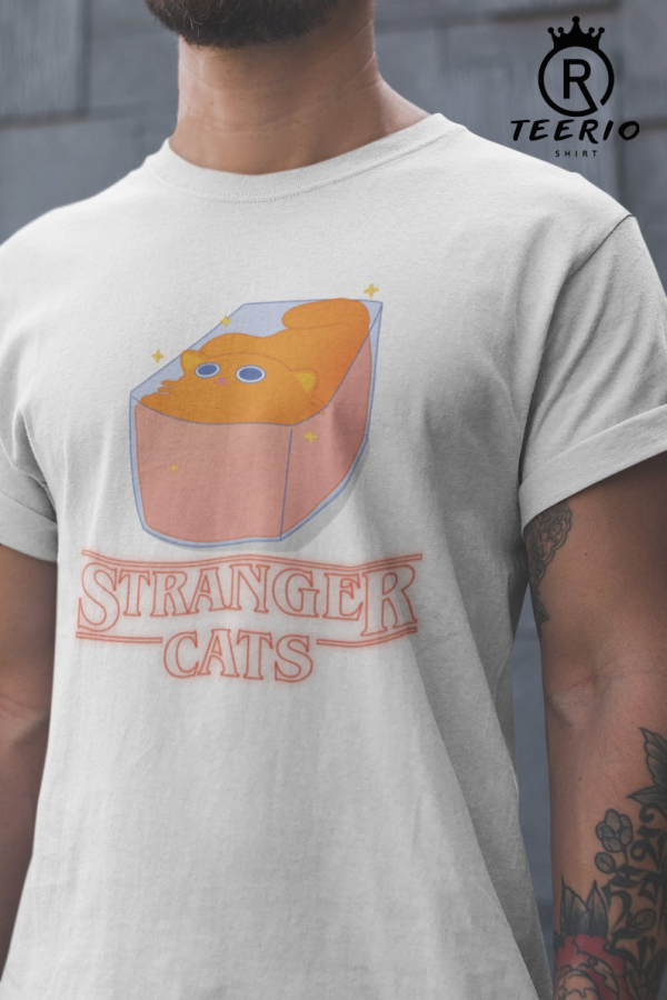 Stranger Cats Stranger Things t-shirt