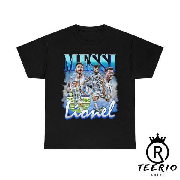 Lionel Messi Vintage Bootleg Shirt