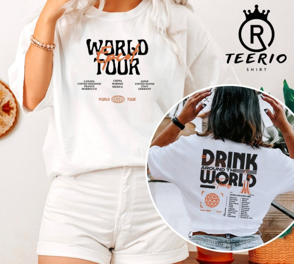 Drink Around The World Tour Shirt