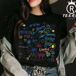 NewJeans Tracklist Shirt