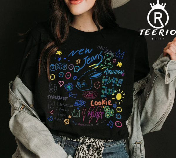 NewJeans Tracklist Shirt