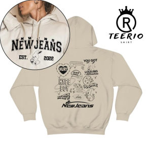 NEWJEANS Track List Album Hoodie