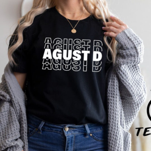 Agust D Shirt, Agust D World Tour Shirt