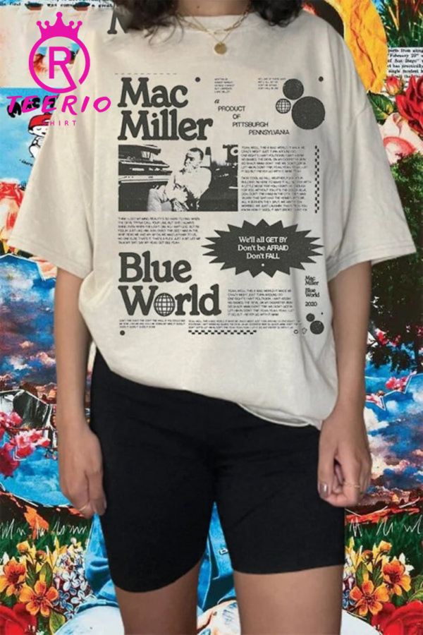 Mac Mill.er Vintage Blue World unisex shirt