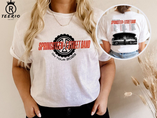 Bruce Springsteen 2023 Tour Shirt