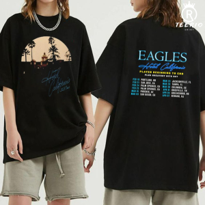 Eagles Hotel California Tour 2023 2 sides Shirt