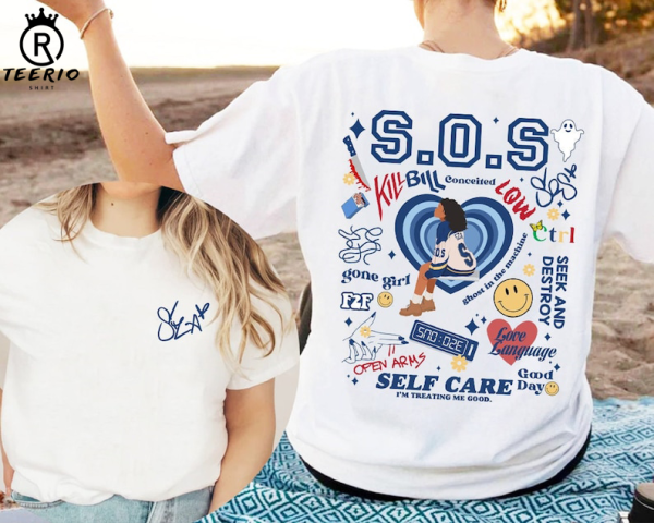 SZA SOS Full Tracklist Shirts