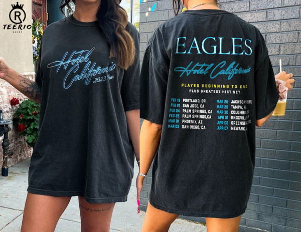 Eagles Hotel California Tour 2023 Shirt