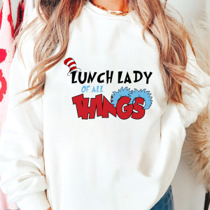 Lunch Lady Of All Thing Svg Shirt