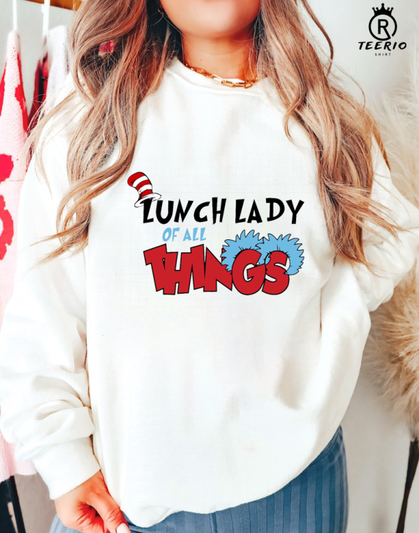 Lunch Lady Of All Thing Svg Shirt