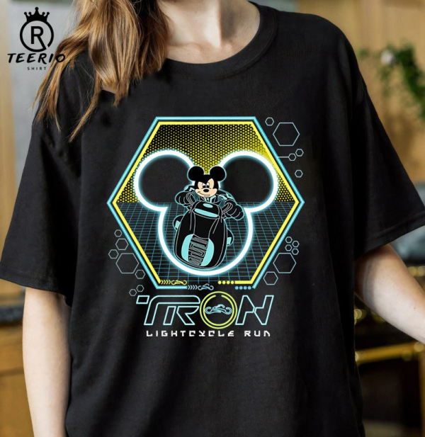 Disney Tron Lightcylce Run Ride Shirt