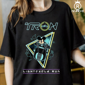 Retro Disney Tron Lightcylce Run Ride Shirt