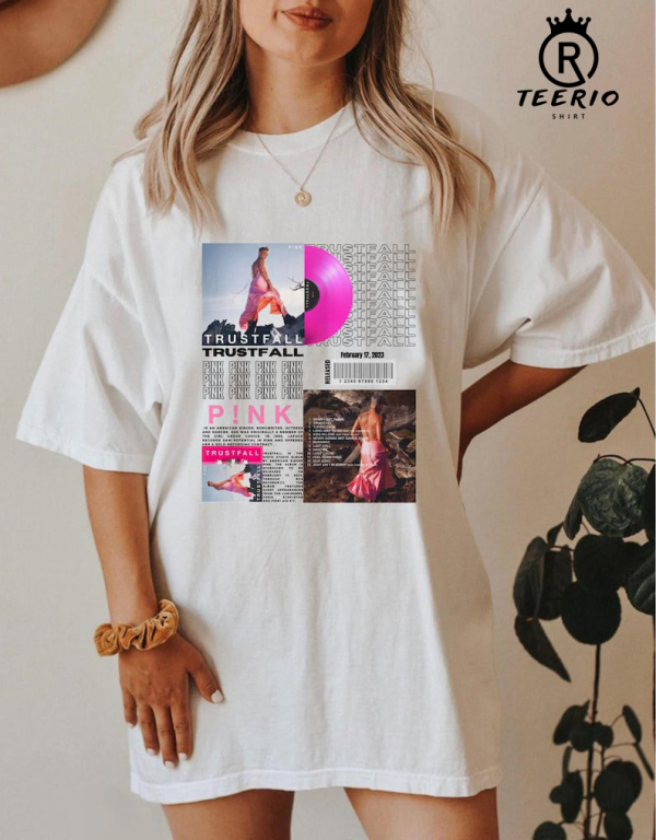 P!nk trust fall 2023 shirt