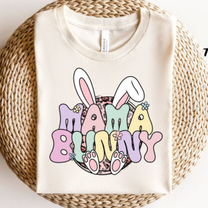 Easter Mama Shirt, Mama Bunny Easter Tshirt