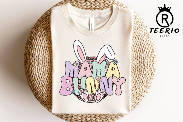 Easter Mama Shirt, Mama Bunny Easter Tshirt