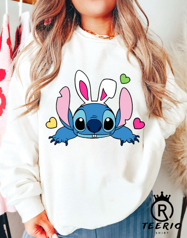 Stitch Easter Bunny Svg Png Shirt