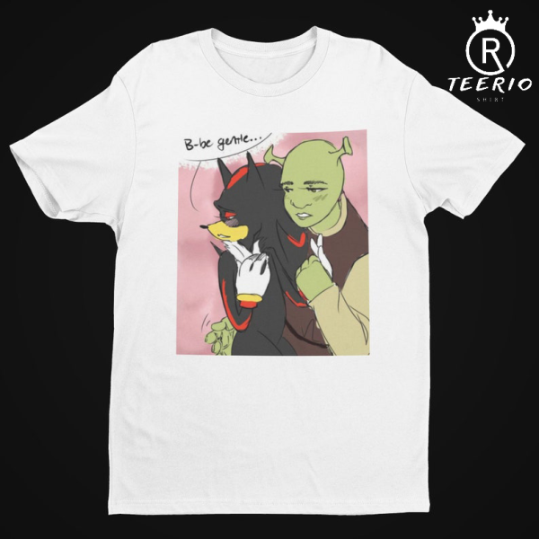 Shrek x Shadow Shrek Shirt Fan Art Cringe Meme T-Shirt