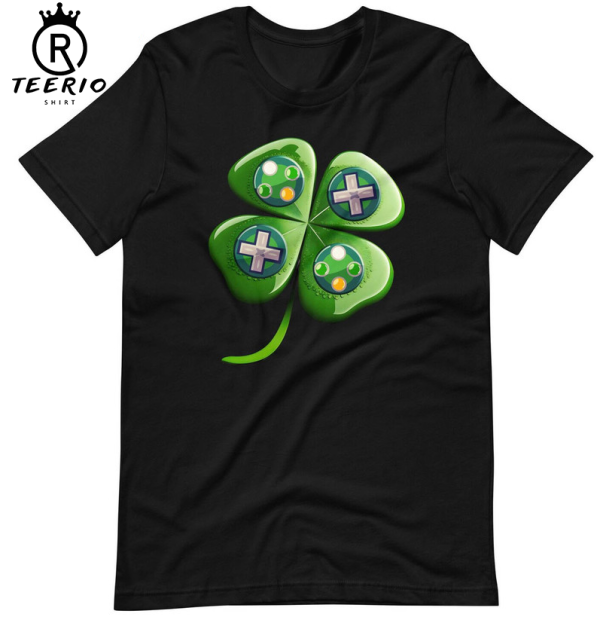 Video Game St Patricks Day Vintage Shirt