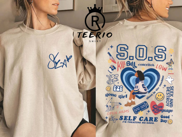 SZA SOS Full Tracklist Sweatshirt