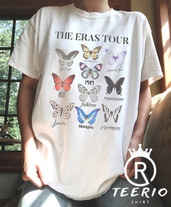 The Eras Tour Butterfly Vintage Shirt