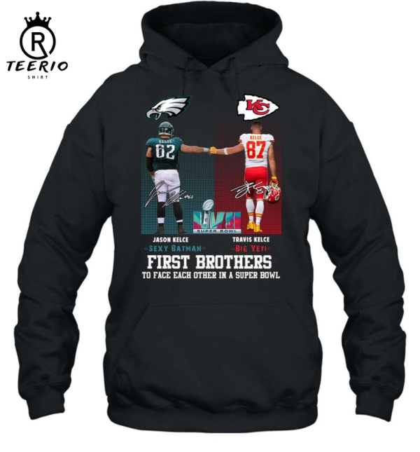 Chiefs and Eagles Brothers Tshirt