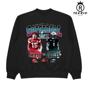 Chiefs vs Eagles Superbowl Shirt