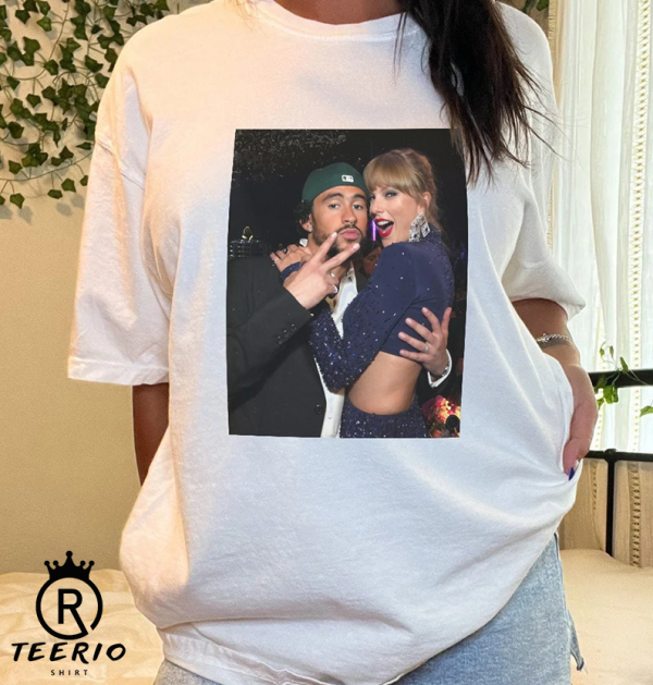 Grammys 2023 Bad Bunny Taylor Swift Shirt