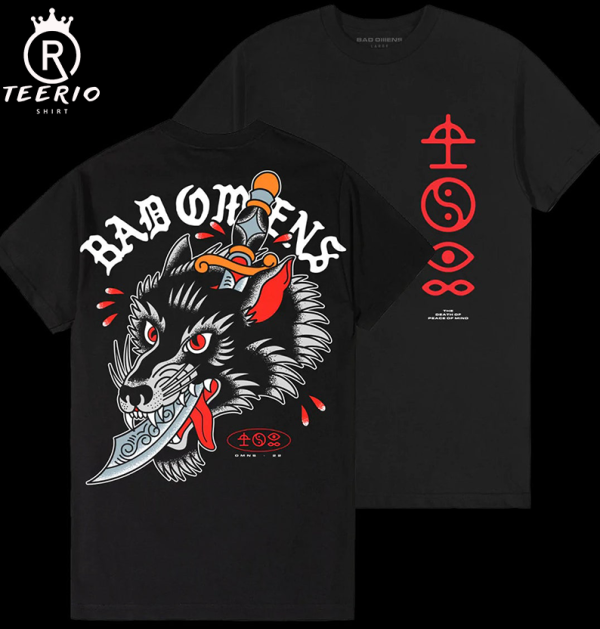 Bad Omens Band Wolf Dagger 2023 Shirt